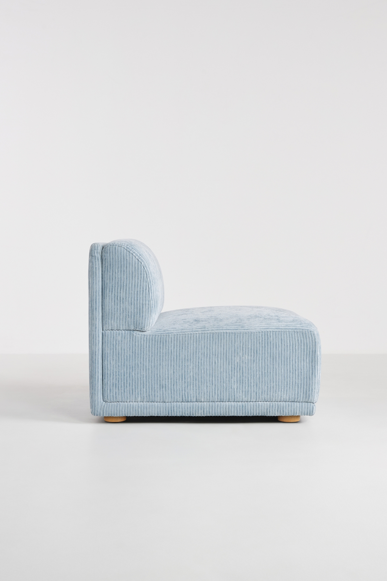 Corduroy Celine Modular Armless Chair