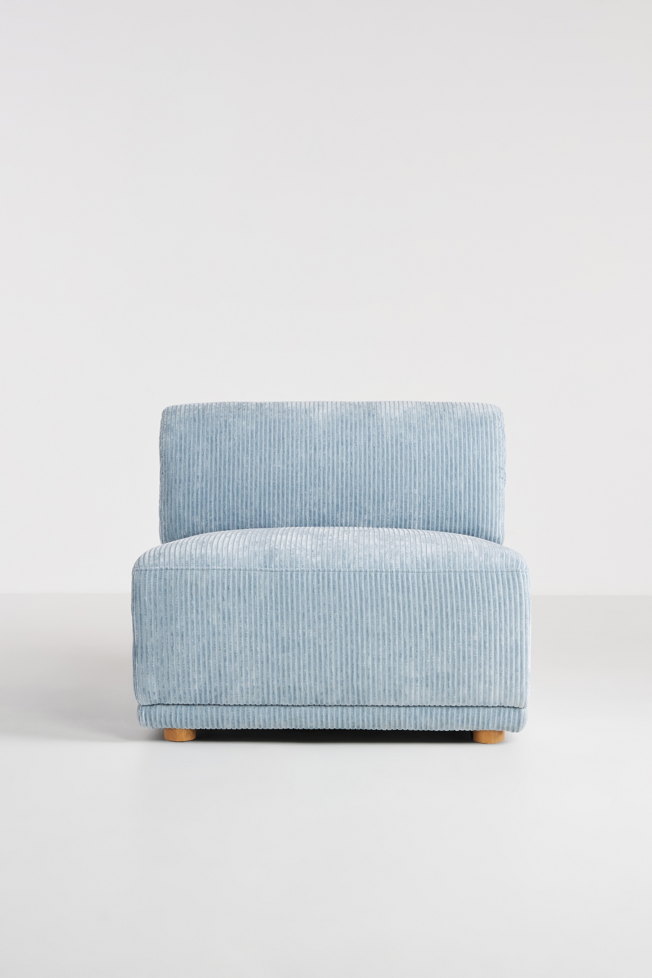 Corduroy Celine Modular Armless Chair