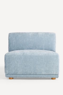 Celine Corduroy Modular Armless Chair