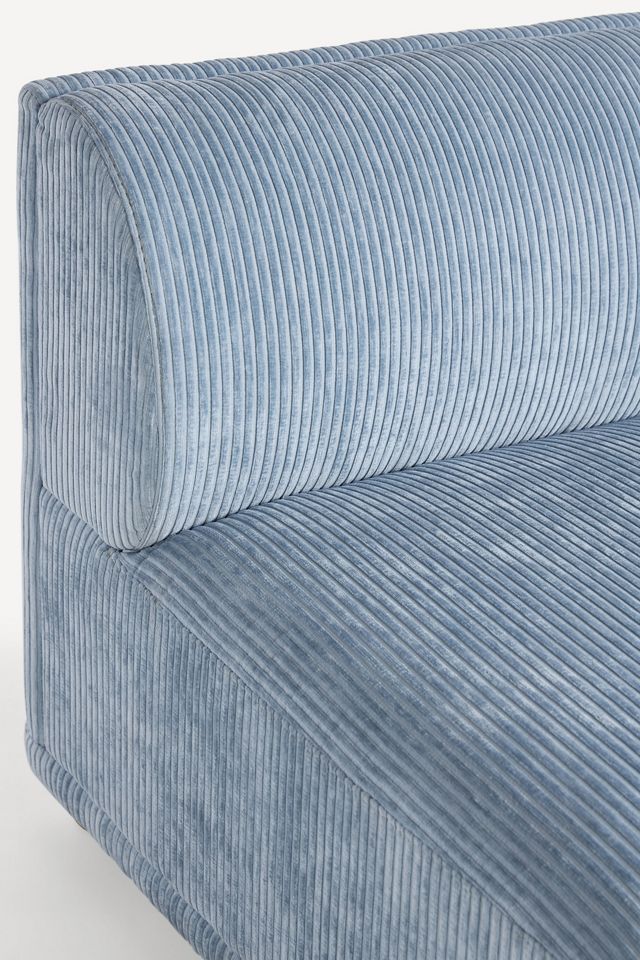 Celine Corduroy Modular Armless Sofa #2