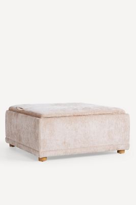 Celine Corduroy Large Storage Ottoman