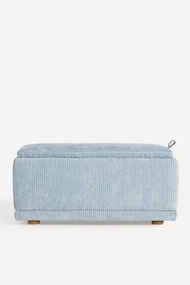 Celine Corduroy Small Storage Ottoman