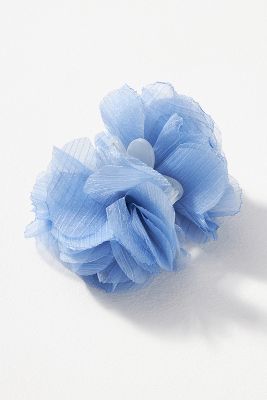 Shop By Anthropologie Rosette Hair Claw Clip In Blue