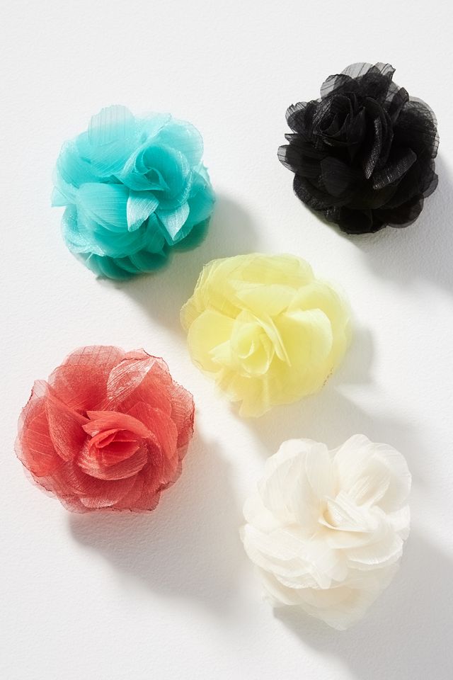 Rosette Hair Claw Clip #1
