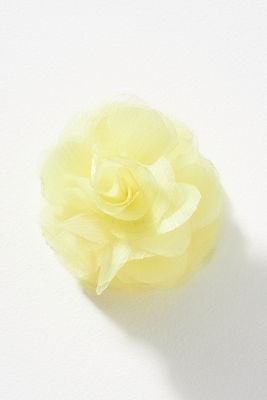 Shop By Anthropologie Rosette Hair Claw Clip In Yellow