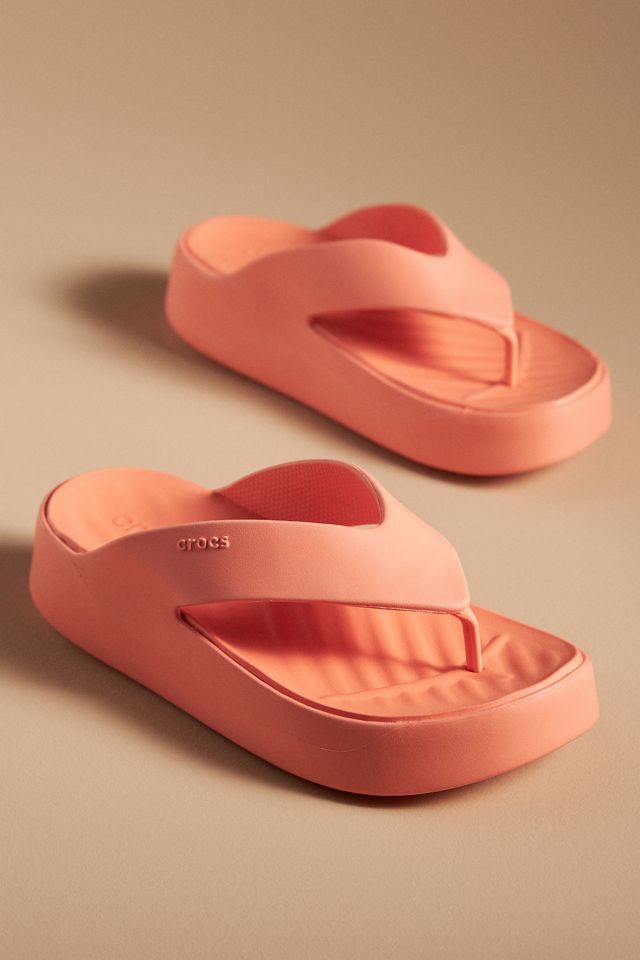 coco Crocs Getaway Platform Flip Sandals | Anthropologie