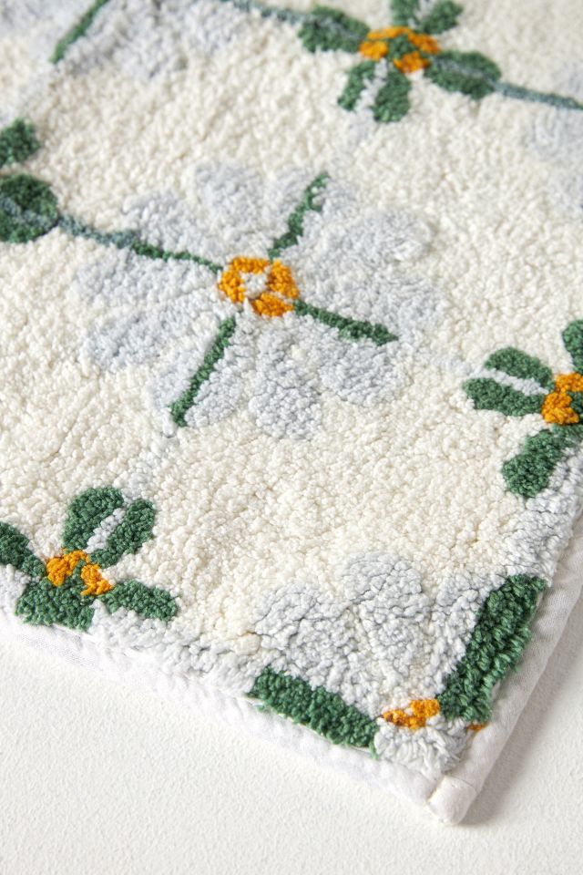 Daisy field organic cotton bath mat 50 x 80 cm, Simons Maison, Bath Mats  & Bath Rugs, Bathroom Accessories