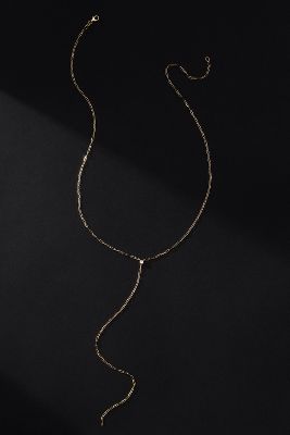 Rachel Reid Jewelry Y-chain Necklace In Gold