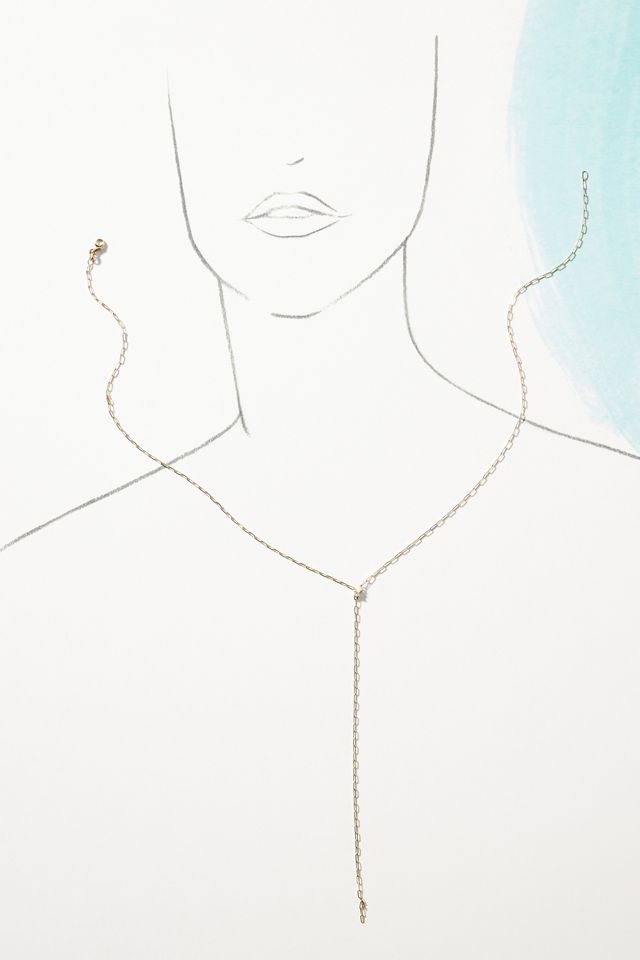 Rachel Reid Jewelry Y-Chain Necklace #2