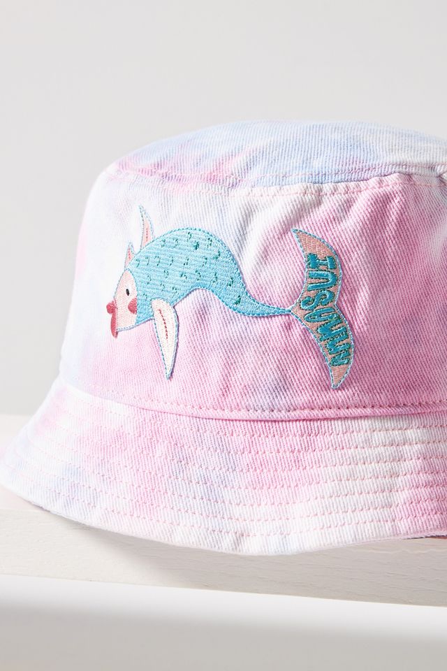 Anna Sui Patch Tie-Dye Bucket Hat #3