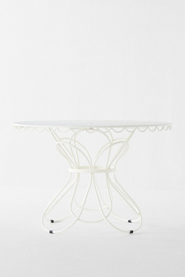 Business & Pleasure Co. The Al Fresco Dining Table In White