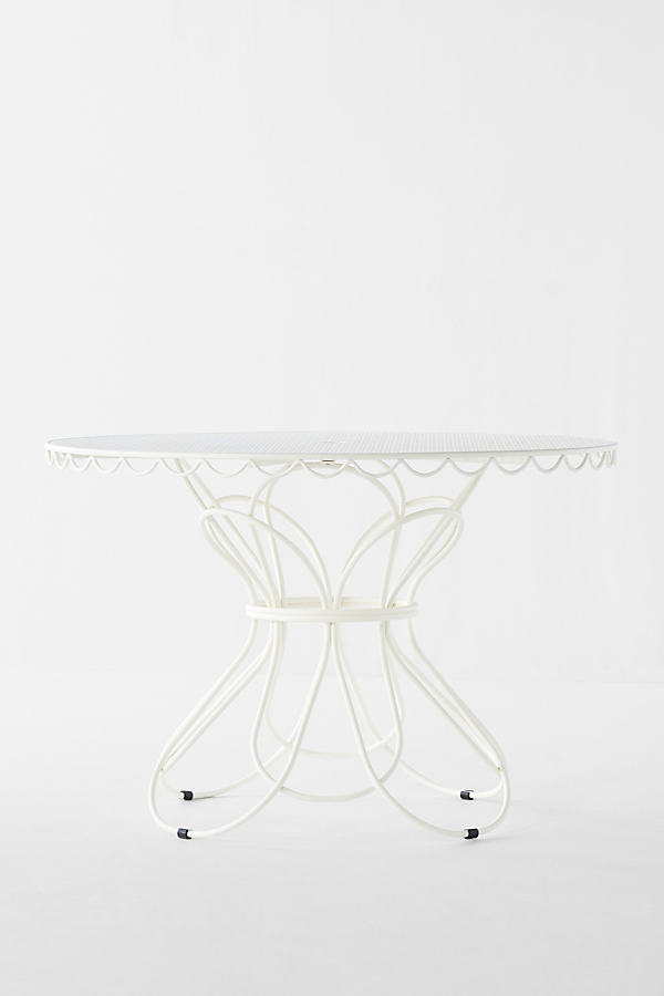 Business & Pleasure Co. The Al Fresco Dining Table In White