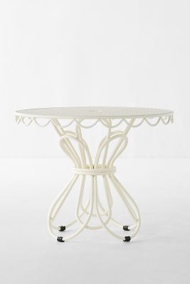 Business & Pleasure Co. The Al Fresco Side Table In White