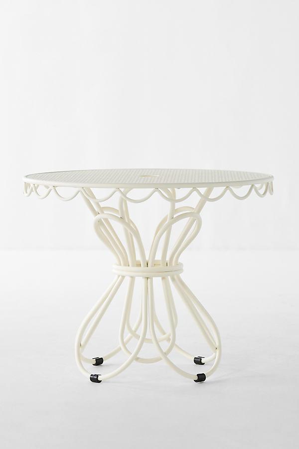 Business & Pleasure Co. The Al Fresco Side Table In White