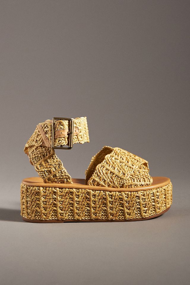 Schutz Jami Sporty Platform Sandals | Anthropologie