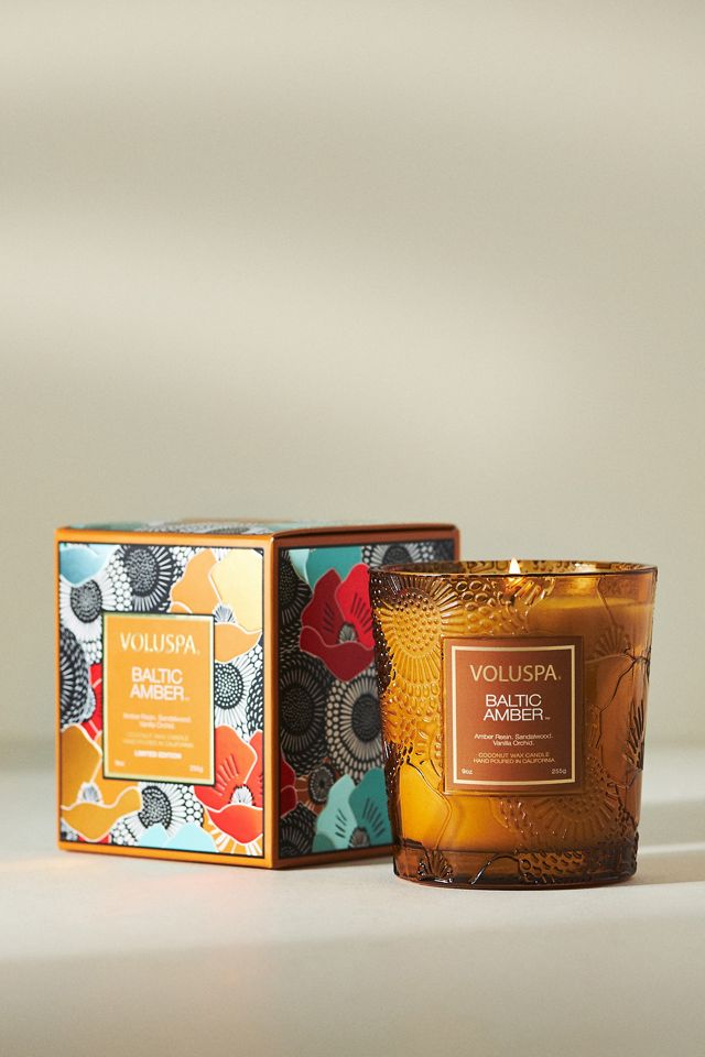 Voluspa 25th Anniversary Baltic Amber Classic Boxed Candle #1