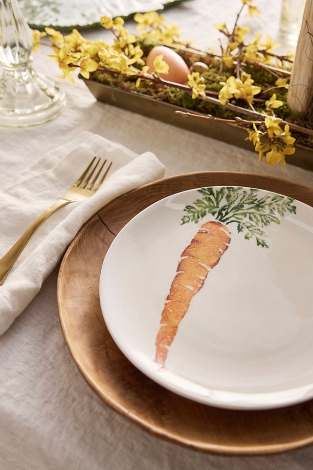 Heirloom Carrot Ceramic Plate #4