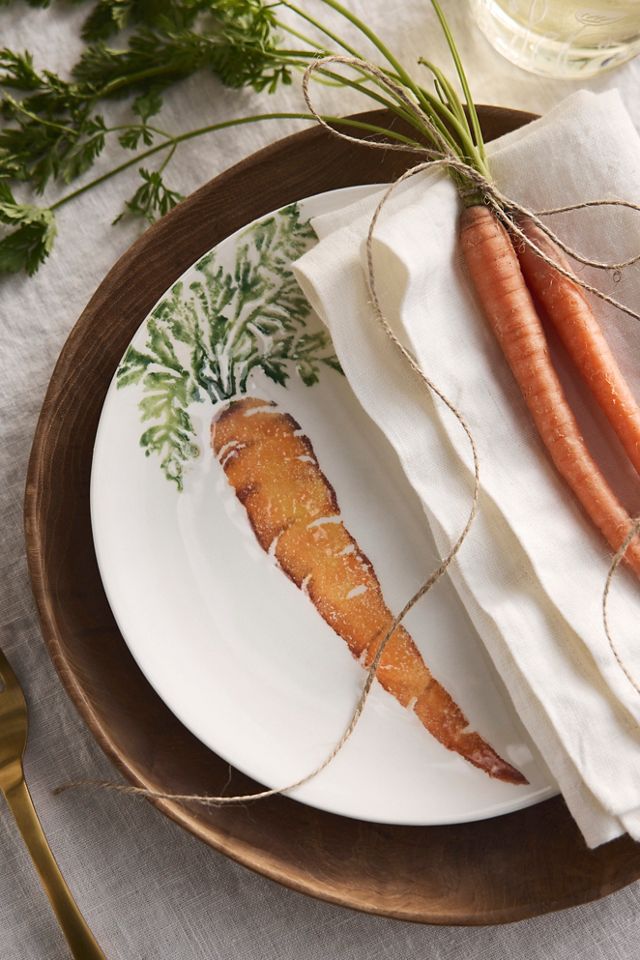 Heirloom Carrot Ceramic Plate #5