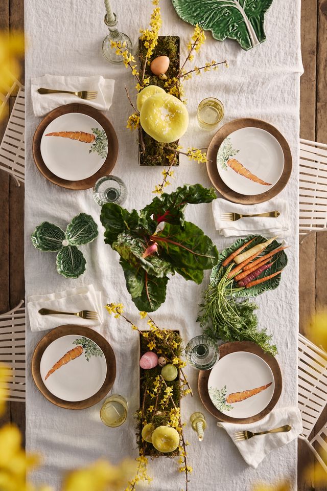Heirloom Carrot Ceramic Plate #1