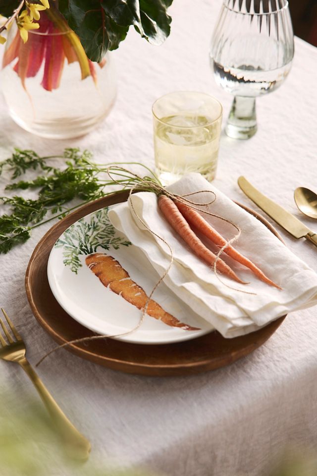 Heirloom Carrot Ceramic Plate #6
