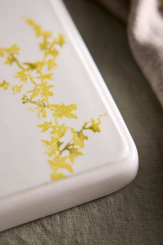 Floral Bunches Serving Board #1