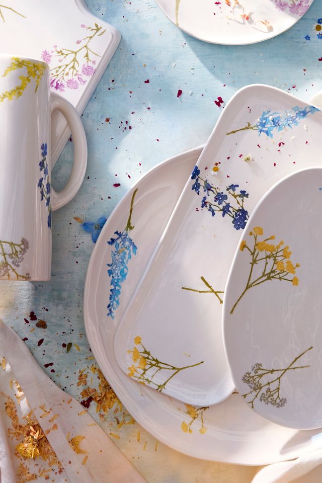 Floral Bunches Serving Board #3