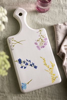 Floral Bunches Serving Board