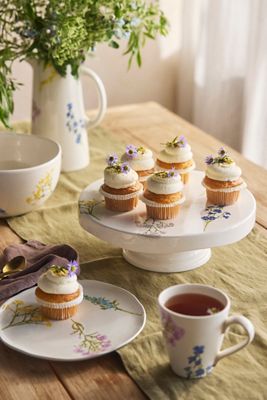 Floral Bunches Cake Stand
