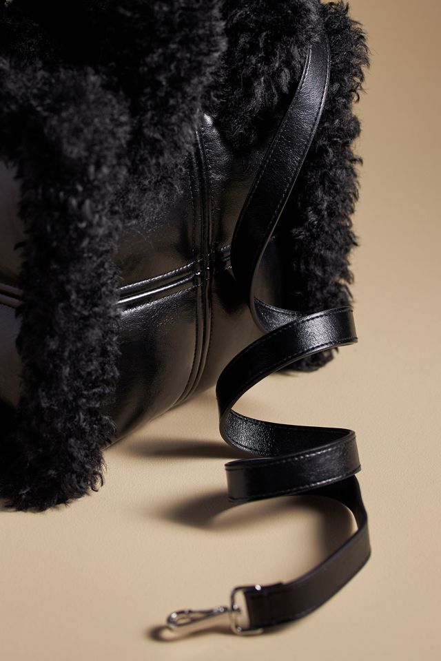 Stand Studio Liz II Faux Shearling Mini Tote #2