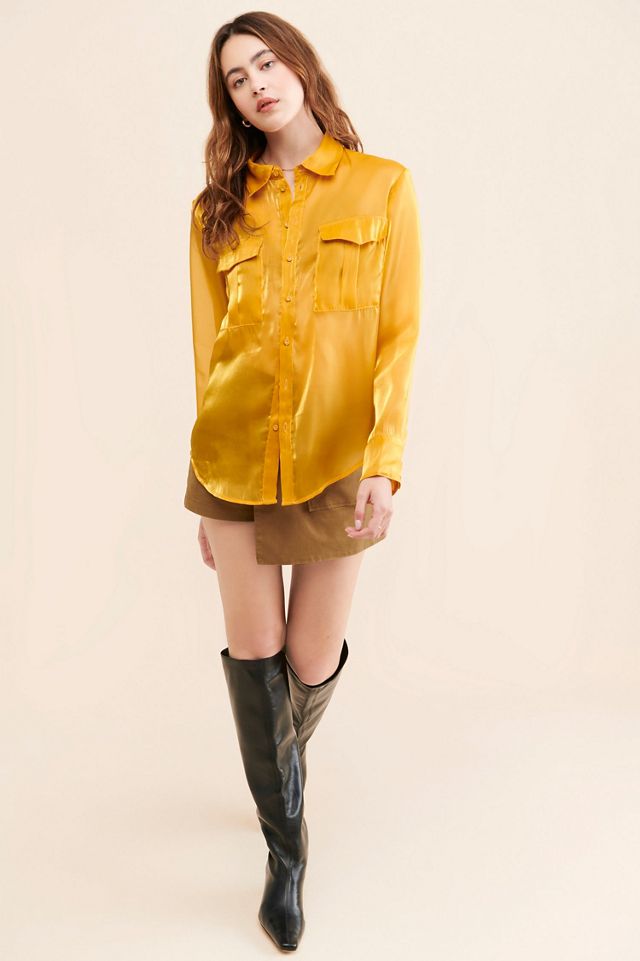 Audette Saskia Cargo Sheer Shirt #3