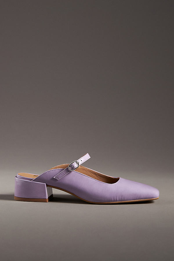 Maeve Mary Jane Mules In Purple