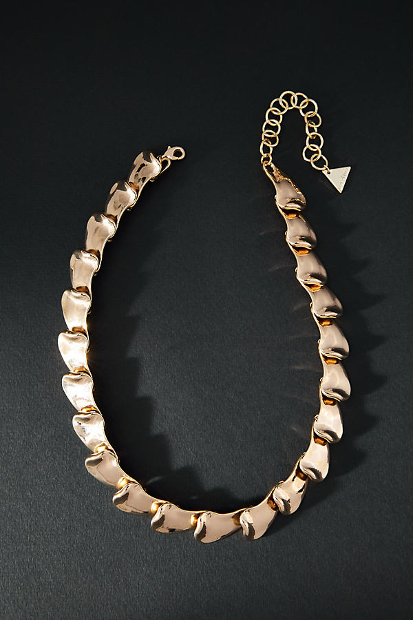 By Anthropologie Gilded Shell Necklace In Gold