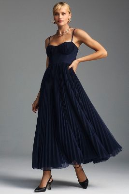 Hutch Halter Corset Midi offers Dress anthropologie