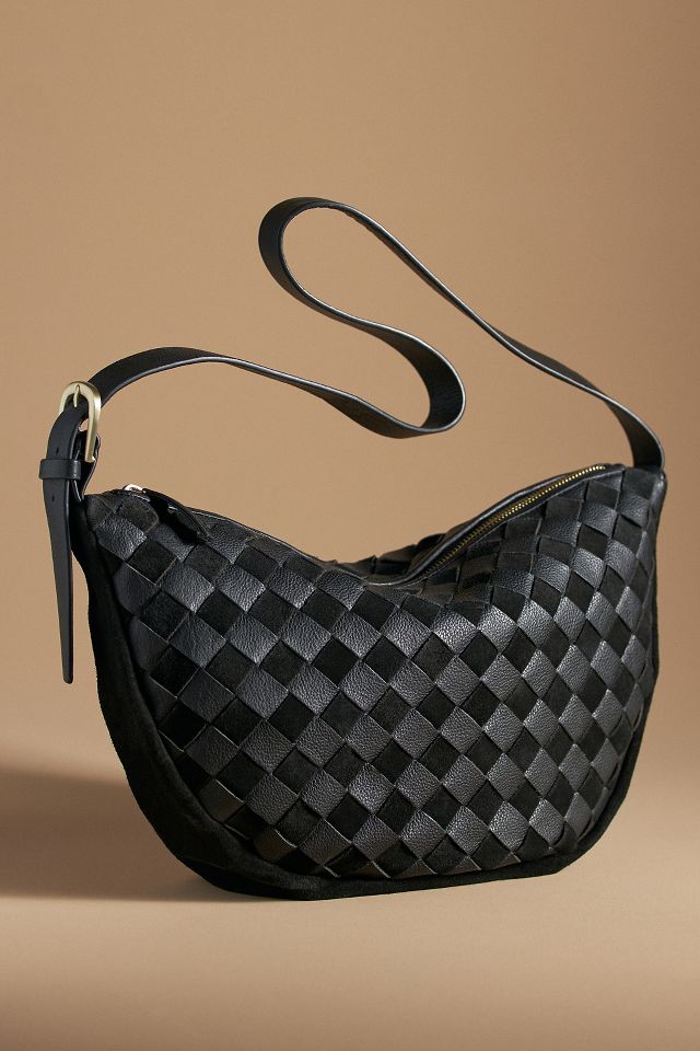 Woven sling best sale bag