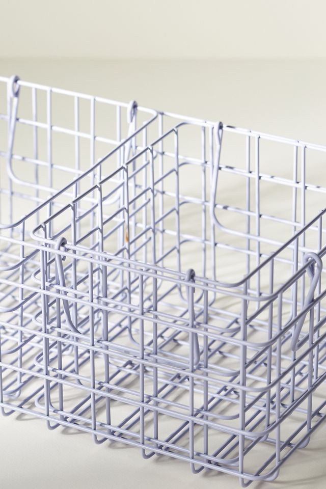 Mustard Made Wire Basket Crates, Set of 3 #1