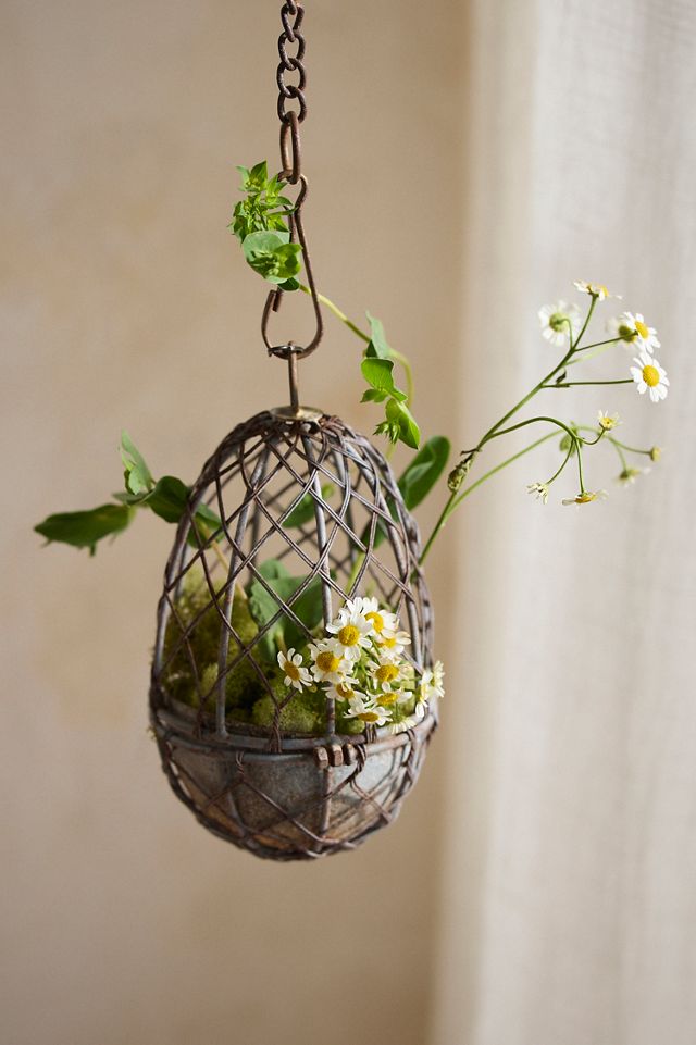 Hanging Wire Egg Basket #2