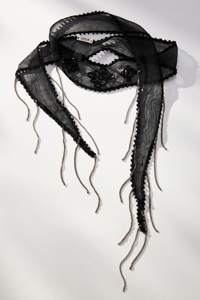 Chan Luu Skinny Scarf Necklace