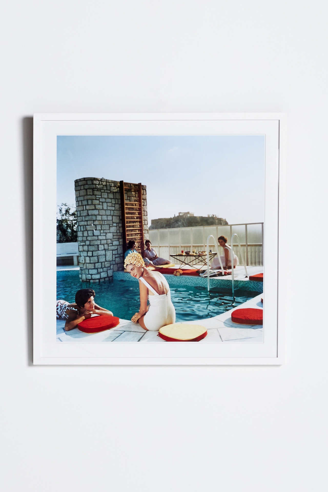 "Penthouse Pool" July 1961 Wall Art by Slim Aarons