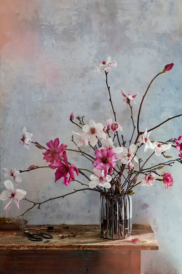 Glass + Iron Cylinder Vase #2