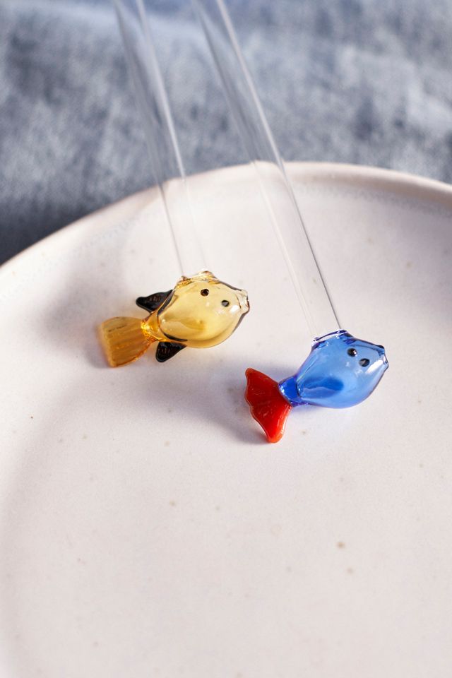 Fish Glass Straw #1
