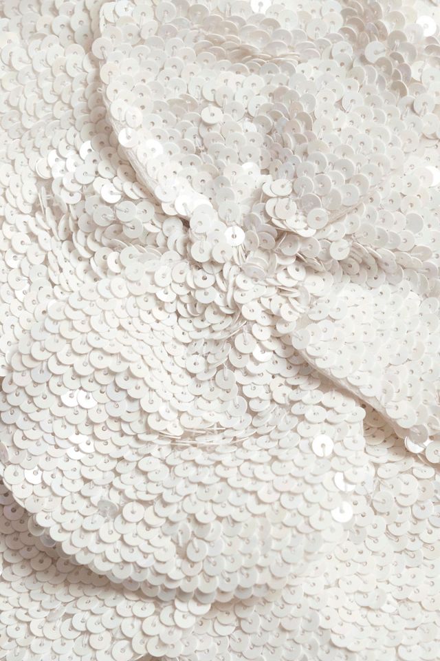 Cynthia Rowley Sequin Flower Bandeau Top #4