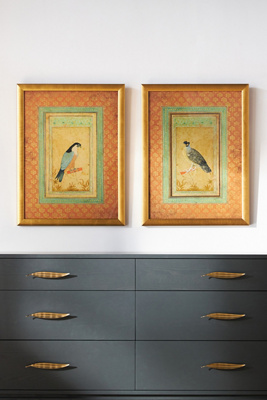 Wendover Art Group Perched Bird Wall Art In Black