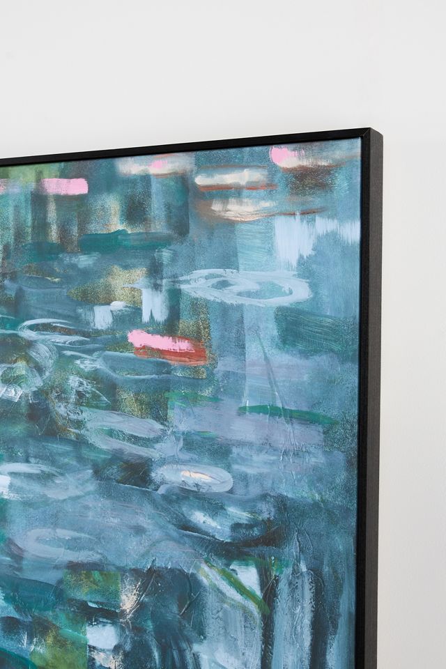 Lily Pond Blooms Wall Art #2
