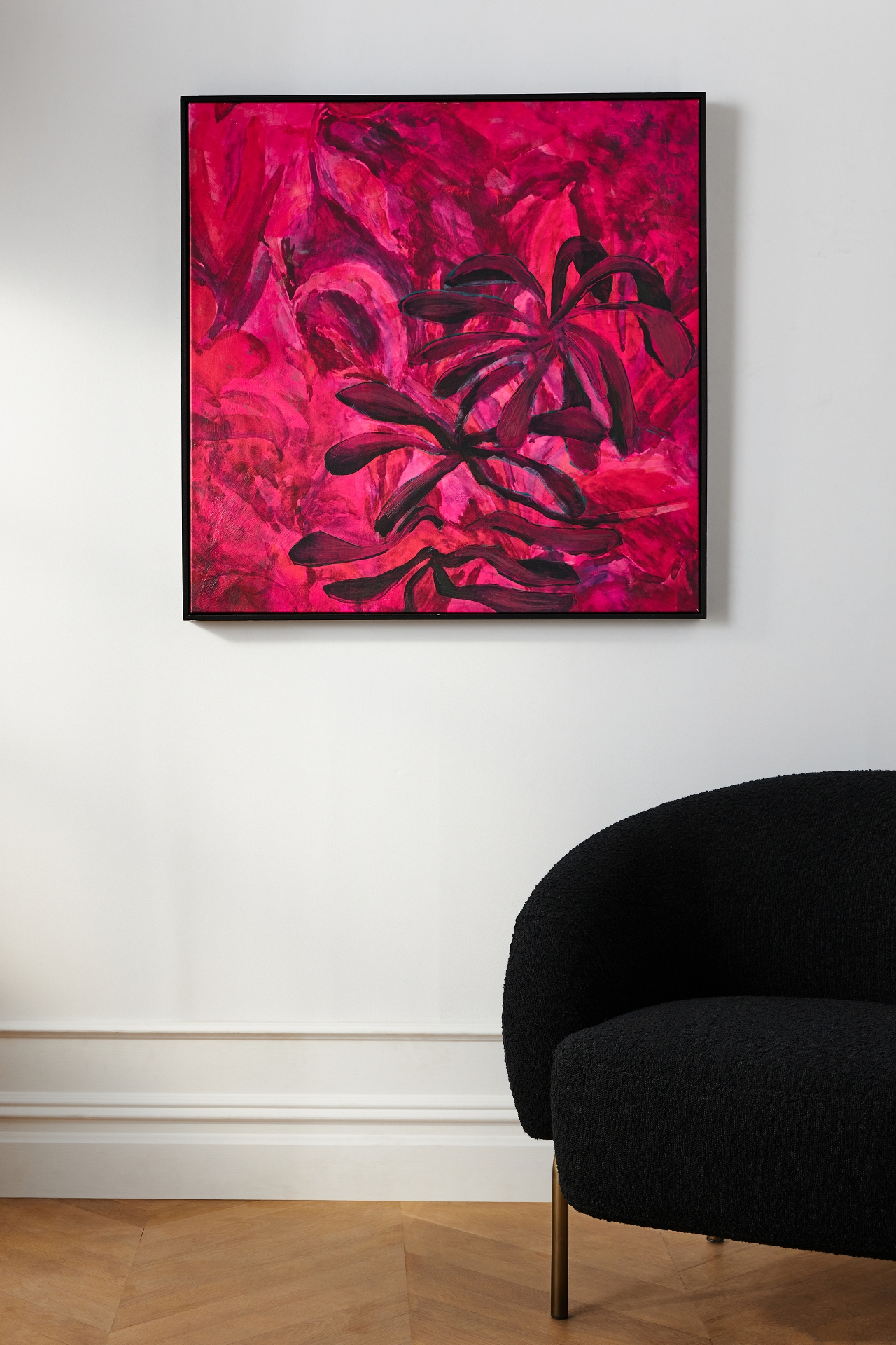 Fuchsia Blooms Wall Art