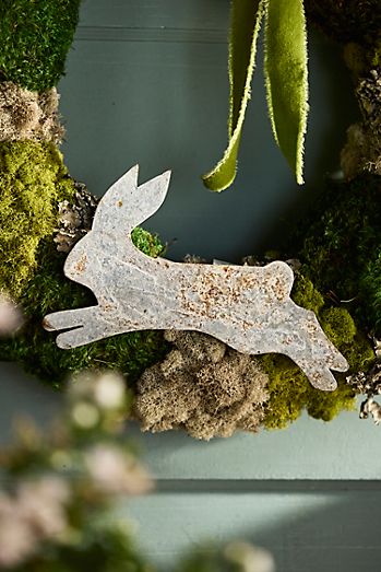 Jumping Bunny Iron Hang-On Accent