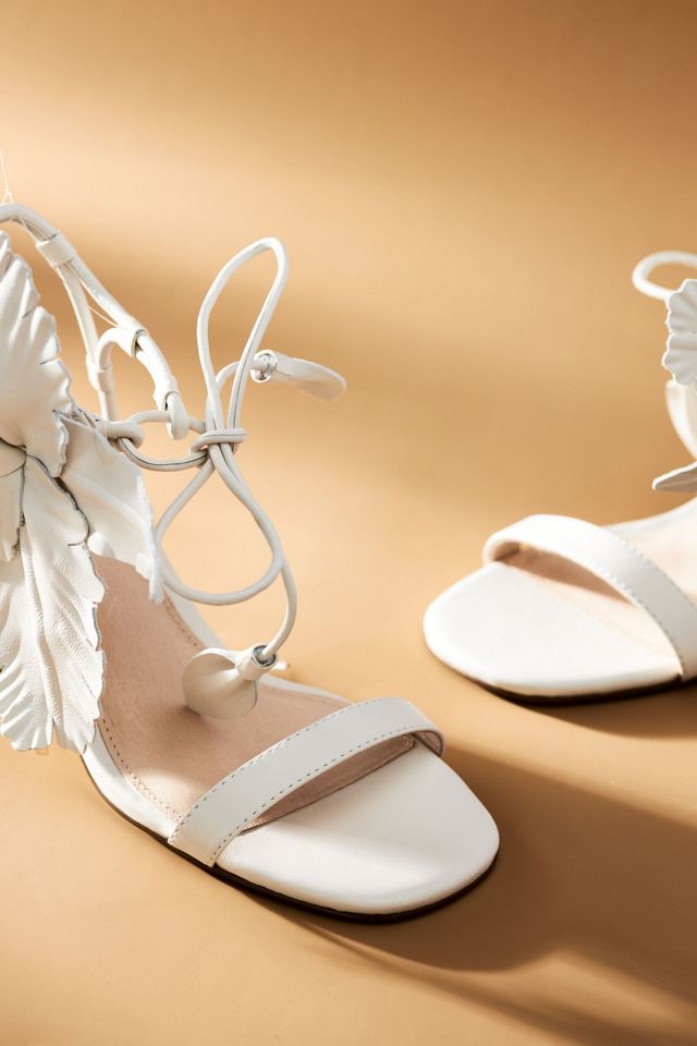 Cecelia New York Hibiscus Heels | Anthropologie