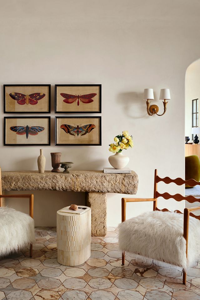 River Reed Double Sconce Wall Light #3
