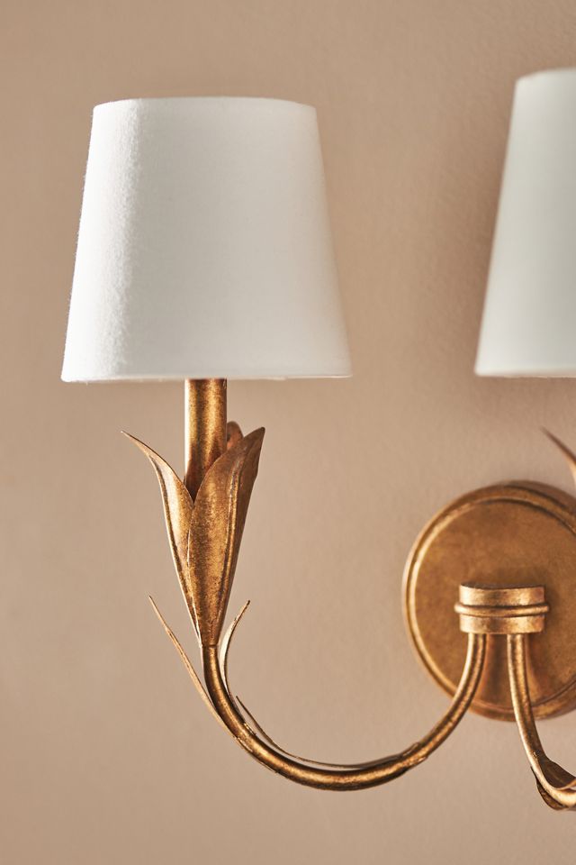 River Reed Double Sconce Wall Light #2