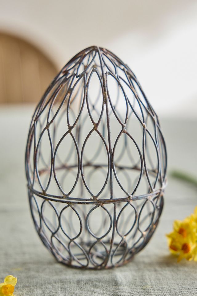 Wire Egg Cloche #2