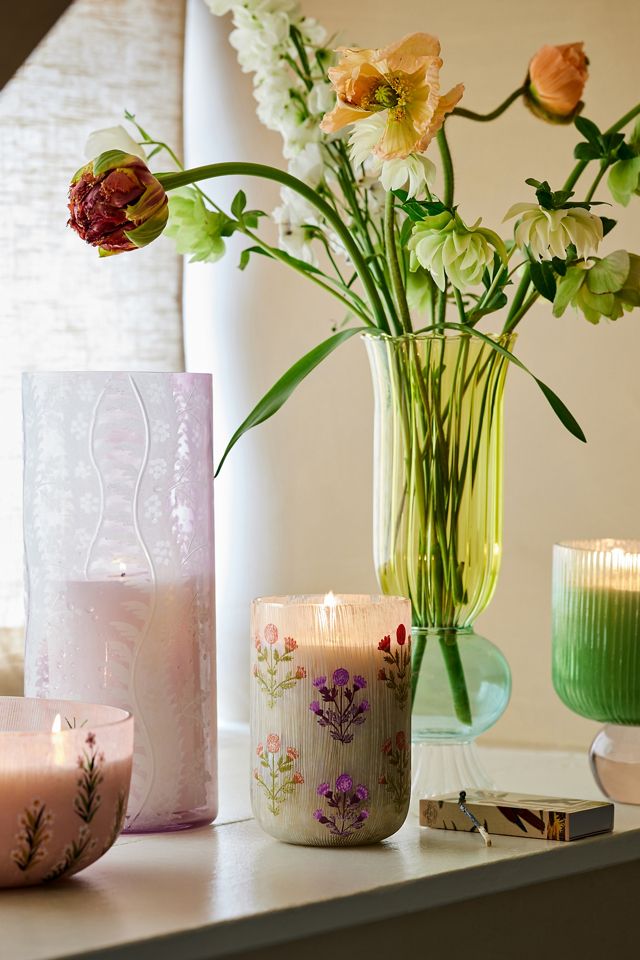 Astrid Fresh Hibiscus & Pink Guava Glass Candle #3